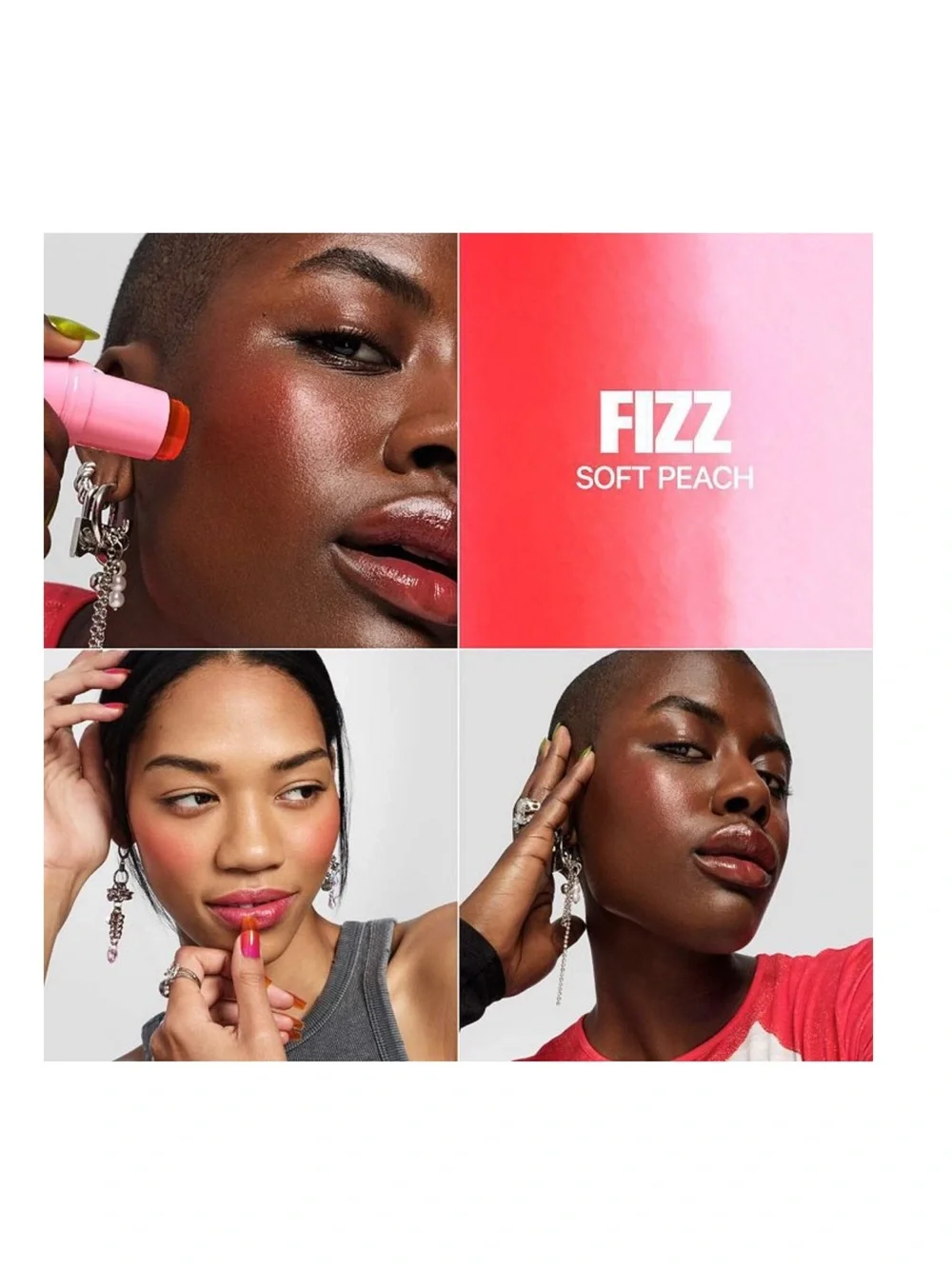 Milk Makeup Cooling Water Jelly Tint Lip + Cheek Blush Stain Fizz